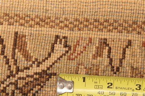 Kerman Beige Hand Knotted 31 X 55 Area Rug 100-22166 Image 13