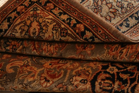 Tabriz Red Hand Knotted 38 X 55  Area Rug 100-22168 Image 10