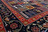 Bakhtiar Multicolor Square Hand Knotted 811 X 911 Area Rug 250-22174 Thumb 1