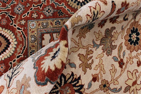 Serapi Beige Hand Knotted 810 X 119 Area Rug 250-22177 Image 11