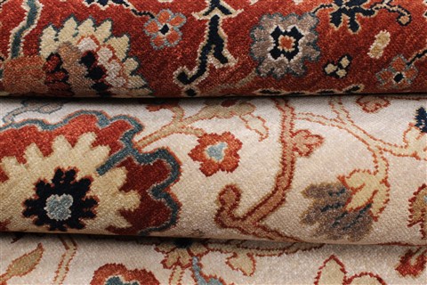 Serapi Beige Hand Knotted 810 X 119 Area Rug 250-22177 Image 13