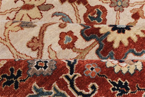 Serapi Beige Hand Knotted 810 X 119 Area Rug 250-22177 Image 15