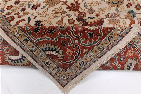 Serapi Beige Hand Knotted 810 X 119 Area Rug 250-22177 Image 16