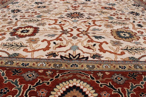 Serapi Beige Hand Knotted 810 X 119 Area Rug 250-22177 Image 19