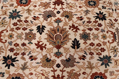 Serapi Beige Hand Knotted 810 X 119 Area Rug 250-22177 Image 4