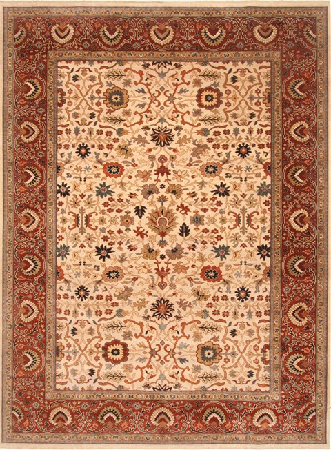 Serapi Beige Hand Knotted 810 X 119 Area Rug 250-22177 Image 0