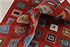 Gabbeh Multicolor Hand Knotted 91 X 1110 Area Rug 250-22178 Thumb 12