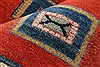 Gabbeh Multicolor Hand Knotted 91 X 1110 Area Rug 250-22178 Thumb 8