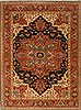 Serapi Blue Hand Knotted 811 X 1110  Area Rug 250-22180 Thumb 0