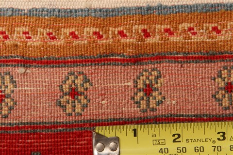 Qashqai Red Hand Knotted 35 X 51 Area Rug 100-22185 Image 10