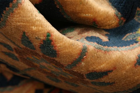 Varamin Brown Hand Knotted 35 X 50 Area Rug 100-22191 Image 1