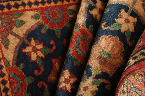 Varamin Brown Hand Knotted 35 X 50 Area Rug 100-22191 Image 3