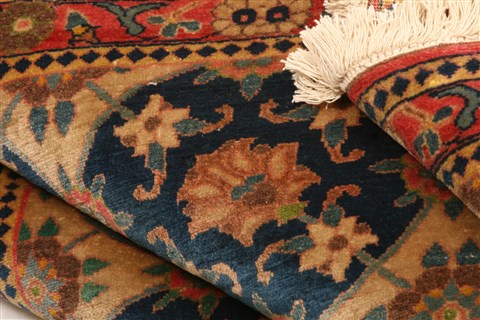 Varamin Brown Hand Knotted 35 X 50 Area Rug 100-22191 Image 4