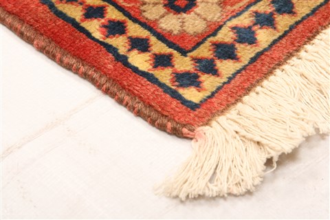 Varamin Brown Hand Knotted 35 X 50 Area Rug 100-22191 Image 9