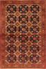 Varamin Brown Hand Knotted 35 X 50  Area Rug 100-22191 Thumb 0