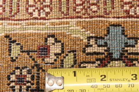 Qum Blue Hand Knotted 36 X 50 Area Rug 100-22193 Image 11