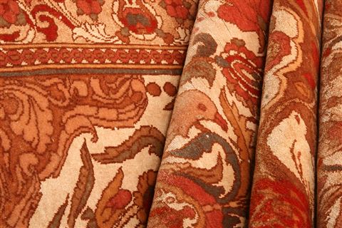 Tabriz Red Hand Knotted 39 X 53 Area Rug 100-22195 Image 6