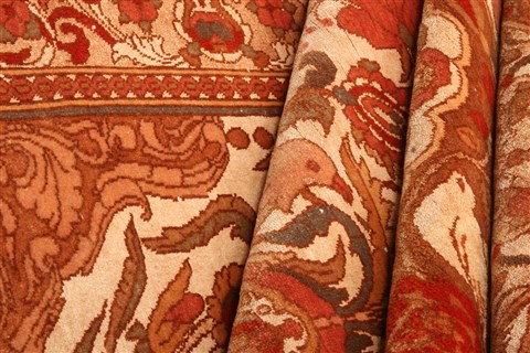 Tabriz Red Hand Knotted 39 X 53 Area Rug 100-22195 Image 5