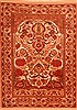 Tabriz Red Hand Knotted 39 X 53 Area Rug 100-22195 Thumb 0
