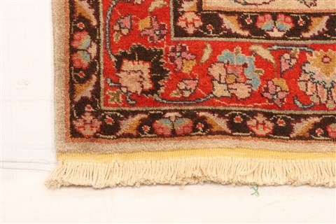 Tabriz Red Hand Knotted 34 X 411 Area Rug 100-22197 Image 2