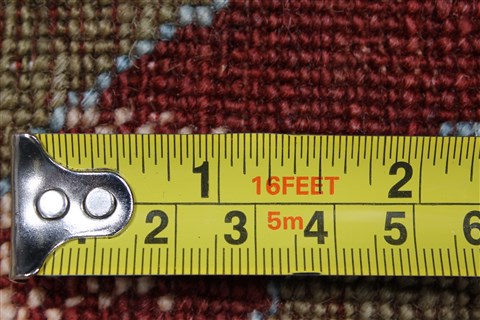 Gabbeh Multicolor Hand Knotted 79 X 111 Area Rug 250-22203 Image 19