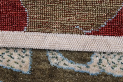 Gabbeh Multicolor Hand Knotted 79 X 111 Area Rug 250-22203 Image 20