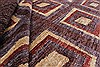 Gabbeh Brown Hand Knotted 94 X 118  Area Rug 250-22204 Thumb 14