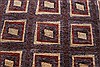 Gabbeh Brown Hand Knotted 94 X 118  Area Rug 250-22204 Thumb 3