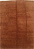 Modern Brown Hand Knotted 90 X 1110  Area Rug 250-22206 Thumb 0