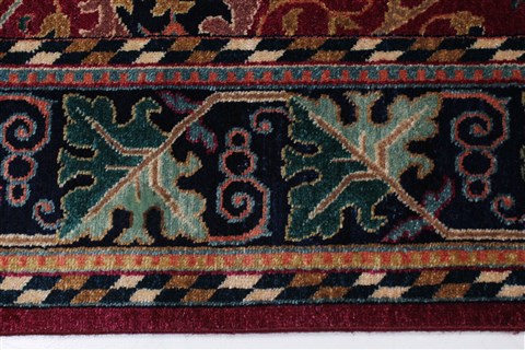 Ziegler Red Hand Knotted 811 X 119  Area Rug 250-22208 Image 12