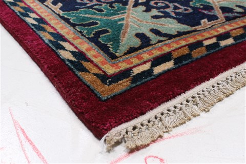 Ziegler Red Hand Knotted 811 X 119  Area Rug 250-22208 Image 15