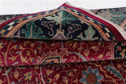 Ziegler Red Hand Knotted 811 X 119  Area Rug 250-22208 Image 6