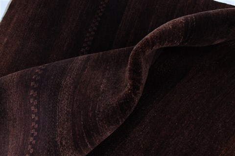Gabbeh Brown Hand Knotted 811 X 126 Area Rug 250-22210 Image 10
