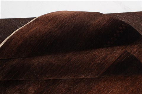 Gabbeh Brown Hand Knotted 811 X 126 Area Rug 250-22210 Image 13