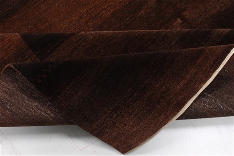Gabbeh Brown Hand Knotted 811 X 126 Area Rug 250-22210 Image 14