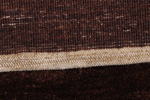 Gabbeh Brown Hand Knotted 811 X 126 Area Rug 250-22210 Image 1