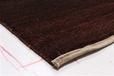 Gabbeh Brown Hand Knotted 811 X 126 Area Rug 250-22210 Image 4
