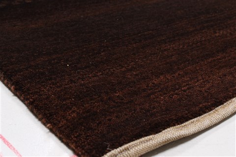Gabbeh Brown Hand Knotted 811 X 126 Area Rug 250-22210 Image 5