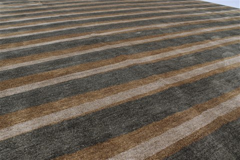Modern Green Hand Knotted 90 X 120 Area Rug 250-22215 Image 20