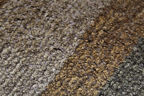 Modern Green Hand Knotted 90 X 120 Area Rug 250-22215 Image 7