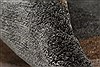 Modern Green Hand Knotted 90 X 120 Area Rug 250-22215 Thumb 9