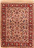 Sarouk Red Hand Knotted 37 X 47  Area Rug 100-22216 Thumb 0