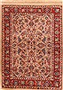 Sarouk Red Hand Knotted 37 X 47 Area Rug 100-22216 Thumb 0