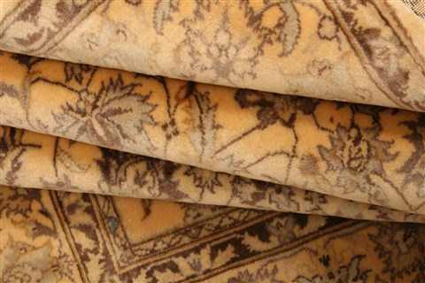 Nain Beige Hand Knotted 30 X 50 Area Rug 100-22219 Image 6