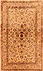 Nain Beige Hand Knotted 30 X 50  Area Rug 100-22219 Thumb 0