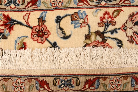 Kerman White Hand Knotted 37 X 56 Area Rug 100-22222 Image 8