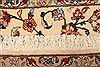 Kerman White Hand Knotted 37 X 56 Area Rug 100-22222 Thumb 8