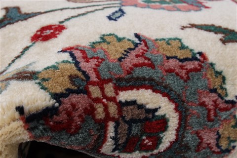 Semnan Beige Hand Knotted 56 X 143 Area Rug 250-22247 Image 7