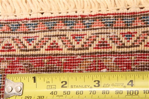 Abadeh Red Hand Knotted 35 X 51 Area Rug 100-22248 Image 6