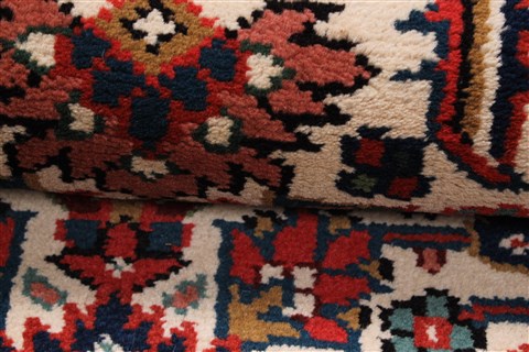 Heriz White Runner Hand Knotted 28 X 137 Area Rug 250-22249 Image 11